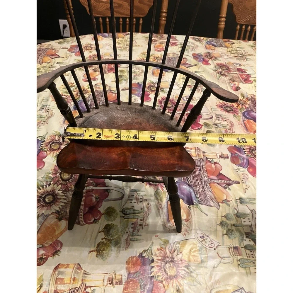 Vintage Doll Chair Handcrafted Large 15